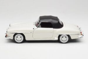 Mercedes 190 SL W121 Světle Šedý Norev 1:18 B66040710 Kov – obrázek 5 z 10