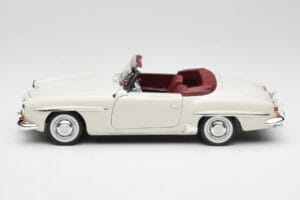 Mercedes 190 SL W121 Světle Šedý Norev 1:18 B66040710 Kov – obrázek 6 z 10