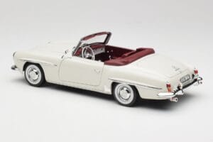 Mercedes 190 SL W121 Světle Šedý Norev 1:18 B66040710 Kov – obrázek 9 z 10
