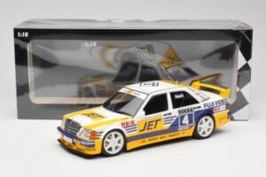 Mercedes 190E 2.5-16 EVO 1 W201 Team MS-Jet #4 R. Asch DTM 1989 Minichamps 1:18 155893604 Kov – obrázek 6 z 6
