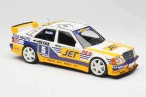 Mercedes 190E 2.5-16 EVO 1 W201 Team MS-Jet #5 M. Reuter DTM 1989 Minichamps 1:18 155893605 Kov – obrázek 4 z 6