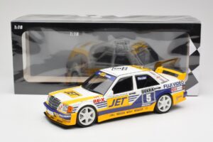 Mercedes 190E 2.5-16 EVO 1 W201 Team MS-Jet #5 M. Reuter DTM 1989 Minichamps 1:18 155893605 Kov – obrázek 6 z 6