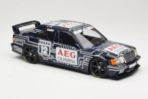 Mercedes 190E 2.5-16 EVO 1 W201 Team Snobeck #12 A. Cudini DTM 1989 Minichamps 1:18 155893612 Kov – obrázek 4 z 6