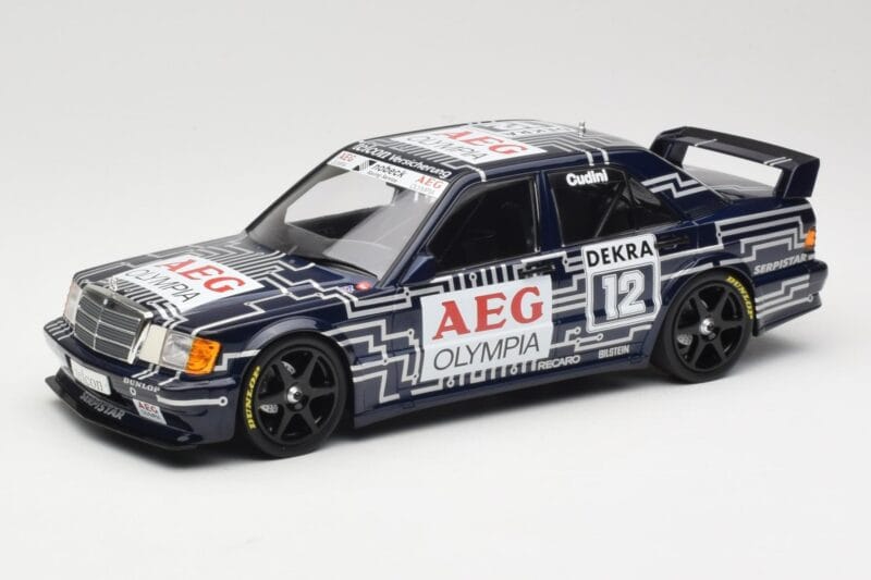 Mercedes 190E 2.5-16 EVO 1 W201 Team Snobeck #12 A. Cudini DTM 1989 Minichamps 1:18 155893612 Kov