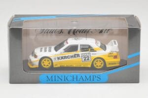 Mercedes 190E 2.5-16 Evo 2 W201 #22 MS Kärcher Schmickler DTM 1990 Minichamps 1:43 13120 Kov – obrázek 4 z 4