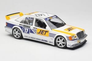 Mercedes 190E 2.5-16 EVO I W201 #17 Team MS-Jet J. van Ommen DTM 1990 Minichamps 1:18 155903617 Kov – obrázek 2 z 6