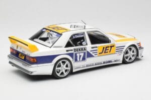 Mercedes 190E 2.5-16 EVO I W201 #17 Team MS-Jet J. van Ommen DTM 1990 Minichamps 1:18 155903617 Kov – obrázek 3 z 6