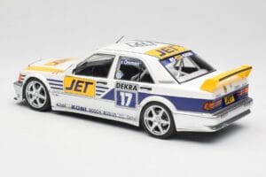 Mercedes 190E 2.5-16 EVO I W201 #17 Team MS-Jet J. van Ommen DTM 1990 Minichamps 1:18 155903617 Kov – obrázek 4 z 6