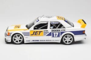 Mercedes 190E 2.5-16 EVO I W201 #17 Team MS-Jet J. van Ommen DTM 1990 Minichamps 1:18 155903617 Kov – obrázek 5 z 6