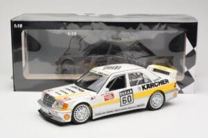 Mercedes 190E 2.5-16 EVO I W201 #60 Team AMG Mercedes K. Wendlinger DTM 1990 Minichamps 1:18 155903660 Kov – obrázek 6 z 6