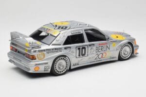 Mercedes 190E 2.5-16 EVO II W201 #10 Zung Fu B. Schneider Guia Race Macau 1992 Minichamps 1:18 155923610 Kov – obrázek 3 z 6