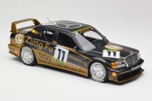 Mercedes 190E 2.5-16 EVO II W201 #11 K. Thiim Guia Race Macau 1991 Minichamps 1:18 155913611 Kov – obrázek 2 z 6