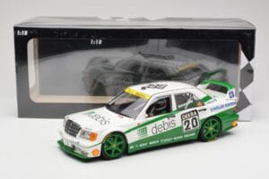 Mercedes 190E 2.5-16 EVO II W201 #20 Team Zakspeed M. Schumacher DTM 1991 Minichamps 1:18 155913620 Kov – obrázek 6 z 6
