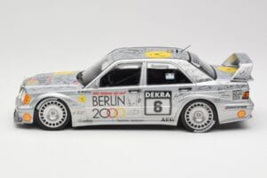 Mercedes 190E 2.5-16 EVO II W201 #6 Team AMG Mercedes K. Rosberg DTM 1992 Minichamps 1:18 155923606 Kov – obrázek 5 z 6