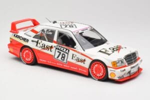 Mercedes 190E 2.5-16 EVO II W201 #78 Team AMG E. Lohr DTM 1991 Minichamps 1:18 155913678 Kov – obrázek 2 z 6