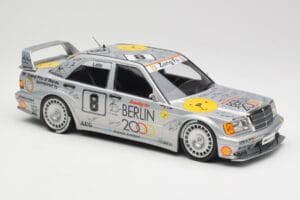 Mercedes 190E 2.5-16 EVO II W201 #8 Zung Fu E. Lohr Guia Race Macau 1992 Minichamps 1:18 155923608 Kov – obrázek 2 z 6