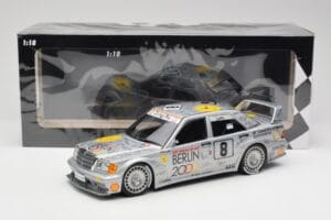 Mercedes 190E 2.5-16 EVO II W201 #8 Zung Fu E. Lohr Guia Race Macau 1992 Minichamps 1:18 155923608 Kov – obrázek 6 z 6