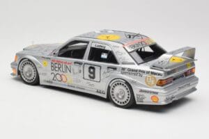Mercedes 190E 2.5-16 EVO II W201 #9 Zung Fu K. Ludwig Guia Race Macau 1992 Minichamps 1:18 155923609 Kov – obrázek 4 z 6
