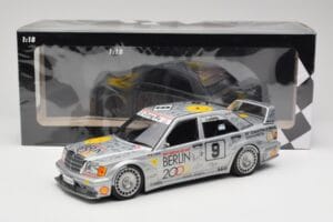 Mercedes 190E 2.5-16 EVO II W201 #9 Zung Fu K. Ludwig Guia Race Macau 1992 Minichamps 1:18 155923609 Kov – obrázek 6 z 6