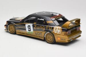 Mercedes 190E 2.5-16 EVO II W201 #9 Zung Fu K. Ludwig Guia Race Macau 1991 Minichamps 1:18 155913609 Kov – obrázek 4 z 6
