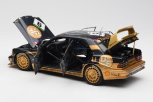 Mercedes 190E 2.5-16 Evo II #9 K. Ludwig Macau GP 3rd Place 1991 AUTOart 1:18 89135 Kov – obrázek 5 z 8