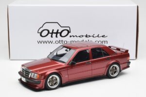 Mercedes 190E 2.5-16 W201 RAUH-Welt Republik Červený Otto 1:18 OT1083 Pryskyřice – obrázek 6 z 6