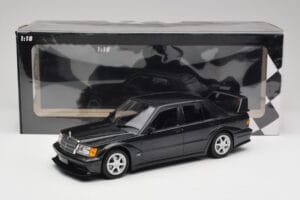 Mercedes 190E W201 2.5-16 EVO 2 Černý Metallic Minichamps 1:18 155036100 Kov – obrázek 6 z 6