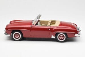 Mercedes 190SL W198 Červený AUTOart 1:18 76116 Kov – obrázek 4 z 8