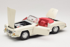 Mercedes 190SL Bílý Maisto 1:18 50274 Kov – obrázek 2 z 8