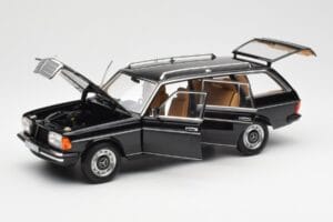 Mercedes 200 T S123 Černý Norev 1:18 183735 Kov – obrázek 2 z 8