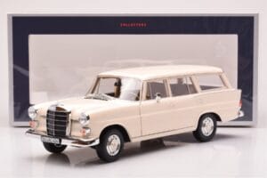 Mercedes 200 Universal W110 Krémový Norev 1:18 183709 Kov – obrázek 8 z 8