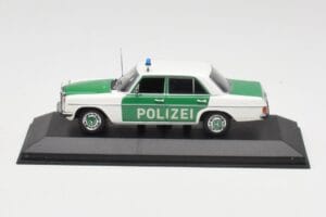 Mercedes 200 W115 Policie Minichamps 1:43 400034090 Kov