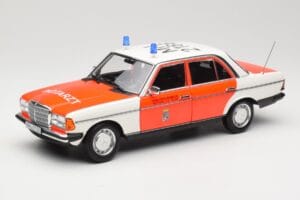 Mercedes 200 W123 Sanitka Bílý Norev 1:18 183834 Kov