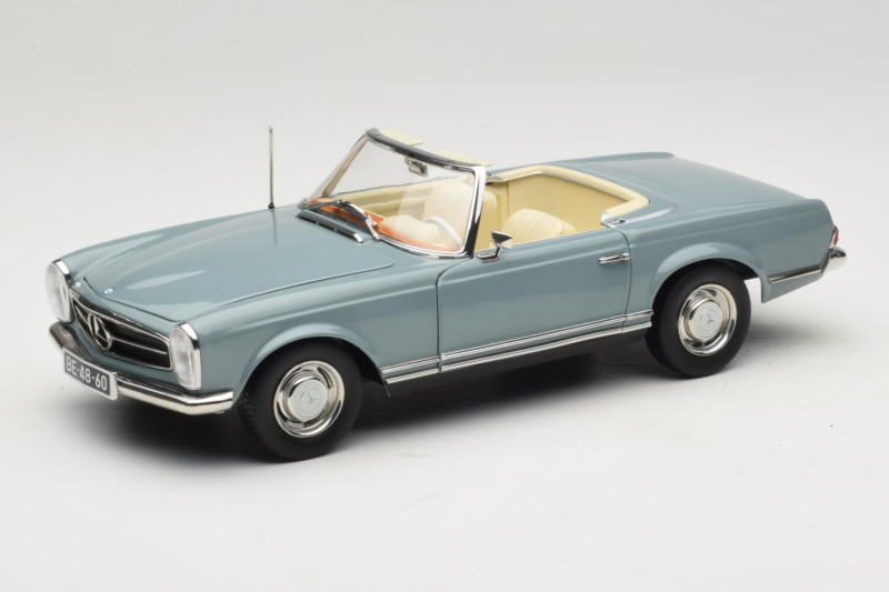 Mercedes 230 SL W113 Horizon Blue Norev 1:18 183992 Kov