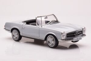 Mercedes 230 SL W113 Pagoda Šedý Norev 1:18 183990 Kov – obrázek 6 z 8