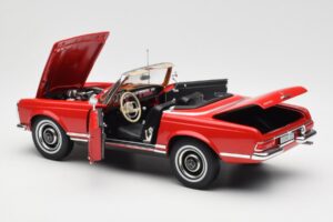 Mercedes 230 SL W113 Pagoda Červený Norev 1:18 B660640596 Kov – obrázek 5 z 8