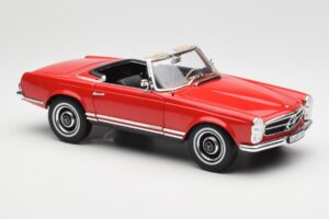 Mercedes 230 SL W113 Pagoda Červený Norev 1:18 B660640596 Kov – obrázek 6 z 8