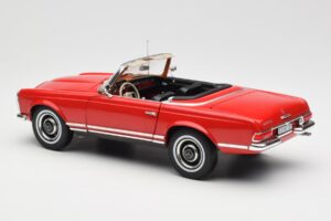Mercedes 230 SL W113 Pagoda Červený Norev 1:18 B660640596 Kov – obrázek 7 z 8