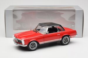 Mercedes 230 SL W113 Pagoda Červený Norev 1:18 B660640596 Kov – obrázek 8 z 8