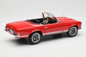 Mercedes 230 SL W113 Pagoda Červený Norev 1:18 B660640596 Kov – obrázek 3 z 8