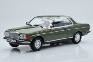 Mercedes 280 CE W123 Coupe Zelený Norev 1:18 183704 Kov