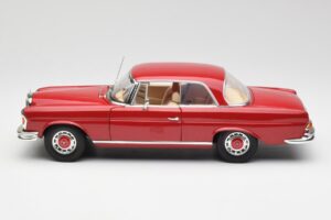 Mercedes 280 SE W108 Červený Norev 1:18 193527 Kov – obrázek 4 z 8