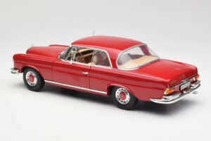 Mercedes 280 SE W108 Červený Norev 1:18 193527 Kov – obrázek 7 z 8