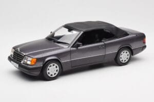 Mercedes 300 CE-24 W124 Kabriolet Fialový Metallic Norev 1:18 183567 Kov – obrázek 3 z 10