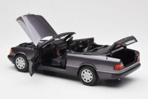 Mercedes 300 CE-24 W124 Kabriolet Fialový Metallic Norev 1:18 183567 Kov – obrázek 7 z 10