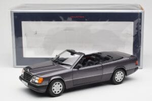 Mercedes 300 CE-24 W124 Kabriolet Fialový Metallic Norev 1:18 183567 Kov – obrázek 10 z 10