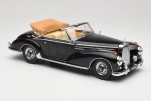 Mercedes 300 SC W188 Kabriolet Černý KK-Scale 1:18 KKDC180941 Kov – obrázek 4 z 6