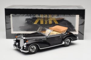 Mercedes 300 SC W188 Kabriolet Černý KK-Scale 1:18 KKDC180941 Kov – obrázek 6 z 6