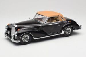 Mercedes 300 SC W188 Kabriolet Softtop Černý KK-Scale 1:18 KKDC180943 Kov
