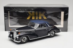 Mercedes 300 SC W188 Kabriolet Softtop Tmavě Modrý KK-Scale 1:18 KKDC180944 Kov – obrázek 6 z 6